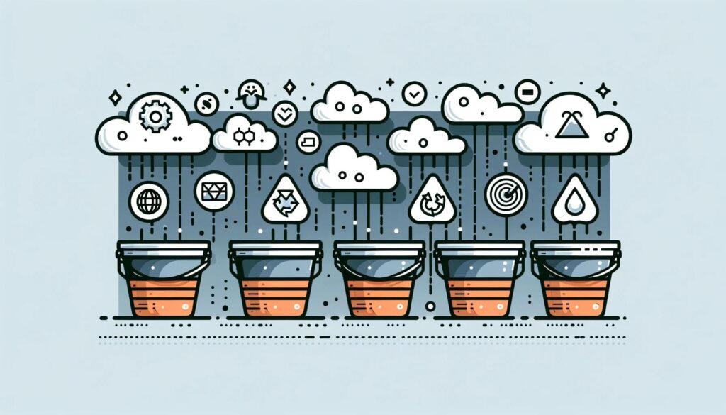 Representation of process buckets